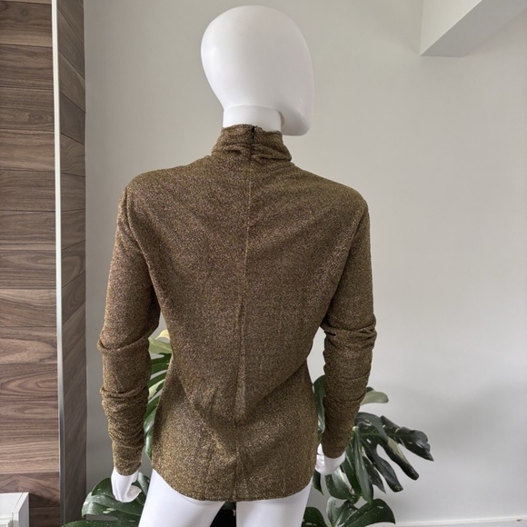 Philosophy Di Lorenzo Serafini Long Sleeve Gold Sz 10 US NWT❤️ - Picture 3 of 8